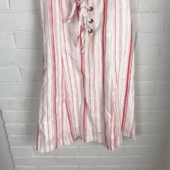 NWT Coast Boutique Tie Front Stripe Mini Dress Size S - Picture 3 of 7